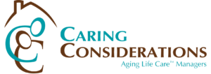 Caring considerations logo.