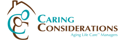 Caring considerations logo.