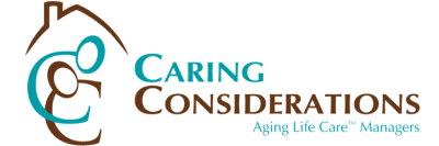 Caring considerations logo.